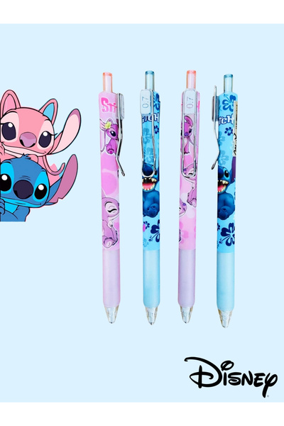 ÖZ OFİS Stitch & Lilo 0.7 Uçlu Kalem Metal Klipsli 1 adet
