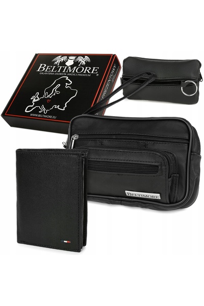 Other Men's leather wallet set Beltimore