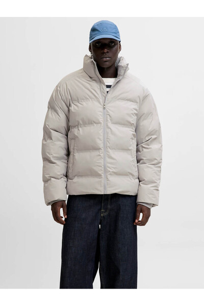 Jack & Jones Jjesoho Puffer Gray Men's Jacket 12278750