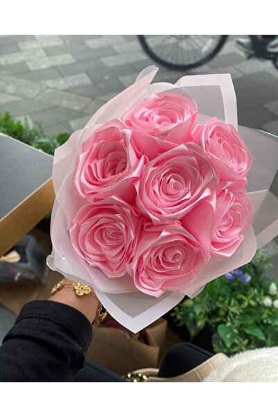 vibecomtr 7 عبوات من الورد الوردي الدائم