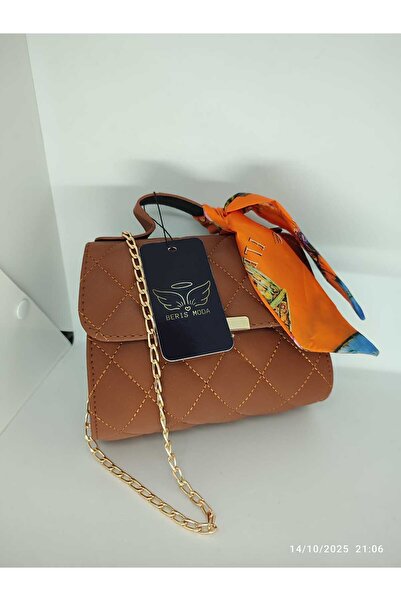 BERİS Stylish Bag with Scarf