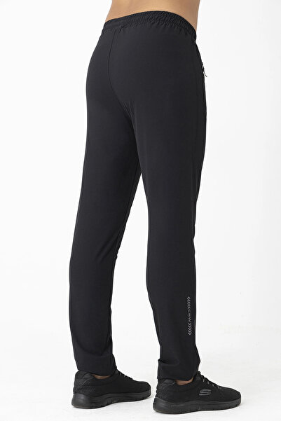 Crozwise Ανδρικό παντελόνι μαύρο 2246