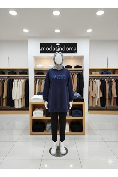 modasindoma سترة نسائية مطرزة من الأمام