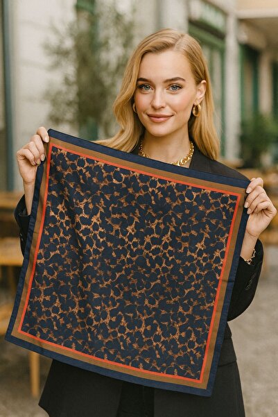 FELLMENS FLR26 Eșarfă de damă cu model 50x50 cm