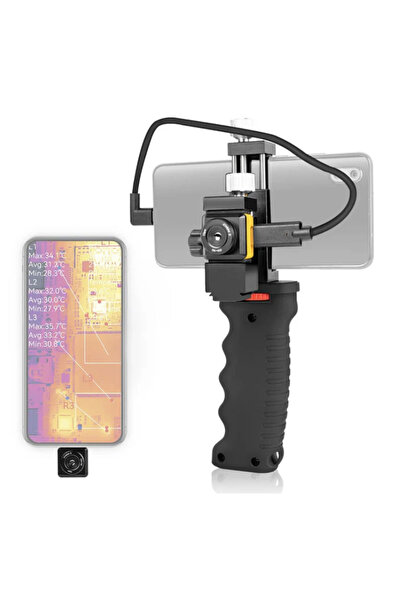THERMAL MASTER T2S Pro 8mm Makro Lensli IOS Uyumlu Mobil Termal Kamera