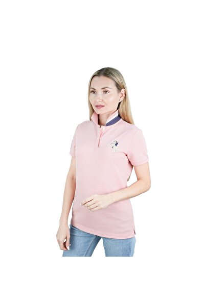 Giordano Women's Slim Fit Napoleon Embroidery Polo