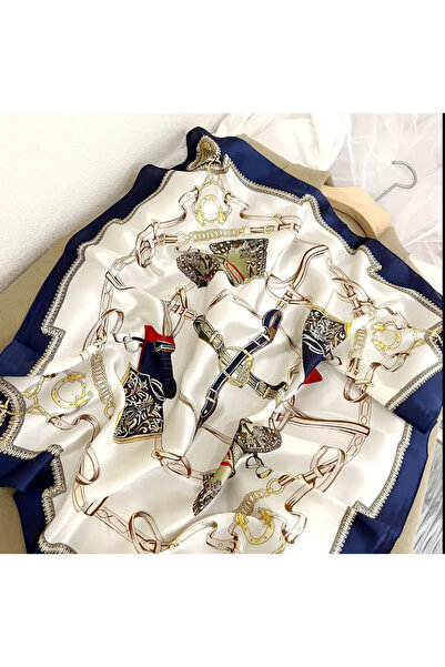 Zess store Vintage kemer desenli fular