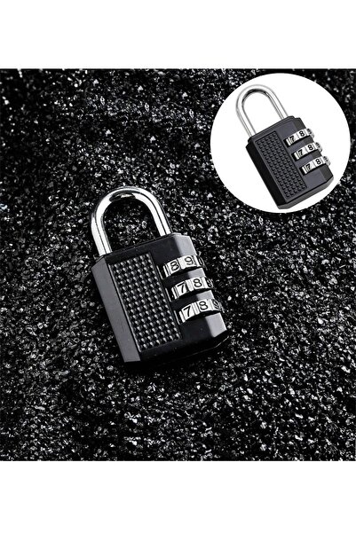 Boldy 38 ملم. قفل الأمتعة بكلمة مرور - قفل حقيبة السفر - قفل معلق - قفل السفر...