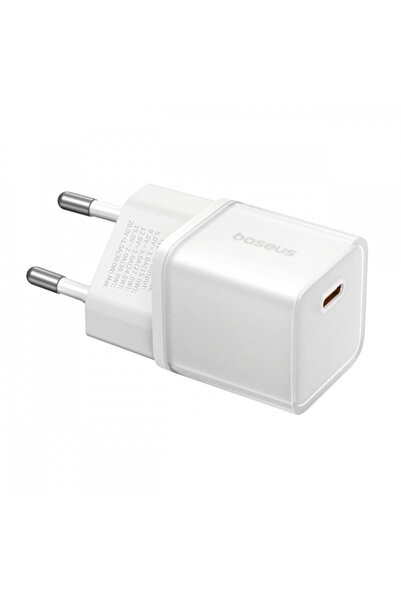 Baseus Gan5s Τροφοδοτικό, 20W, 3A, 1 X USB-C, Λευκό P10162503213-00