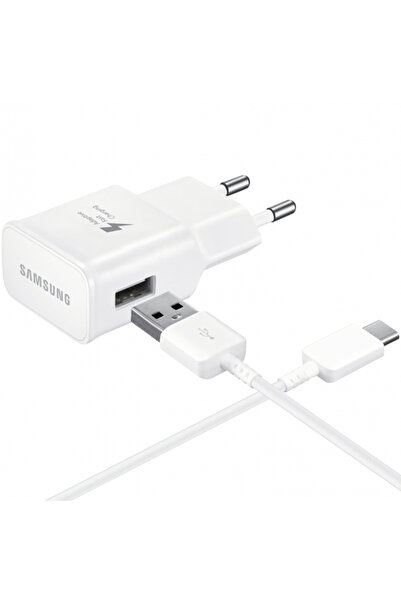 Samsung Incarcator Retea cu Cablu USB-C EP-TA200W + DG970BWE, 15W, 2A, 1 x US...