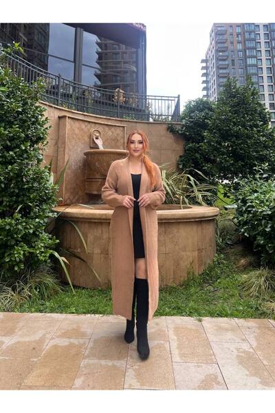 GİYSİ DÜNYASI 57 Alya Fabric Collared Cardigan