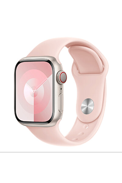 HYPERSOFT Apple Watch 3-4-5-6-7-8-9-10-Se Tüm Serilerle Uyumlu Düz Renk Silik...