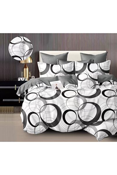 Happy Home FINET bed linen, double bed, with elastic, 6 pieces, 180x200cm