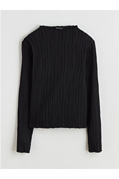 LC Waikiki Plus New Season Stand-Up Collar Women's Bodysuit