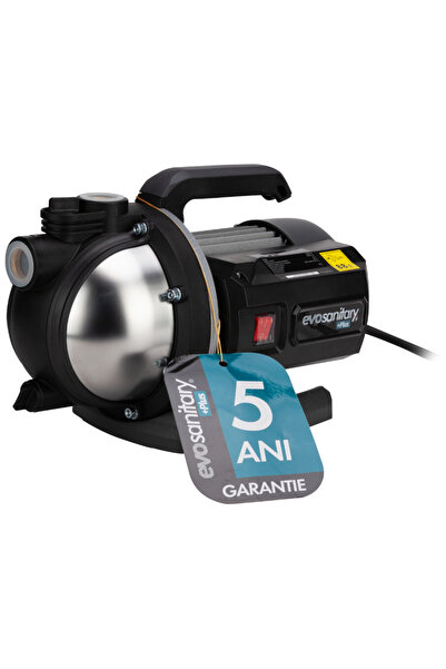 EvoSanitary Plus Pompă de grădină din oțel inoxidabil GPP 5 ANI! 1300 W