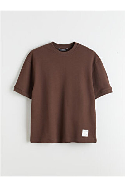 LC Waikiki plus nou sezon guler rotund Tricou pentru bărbați