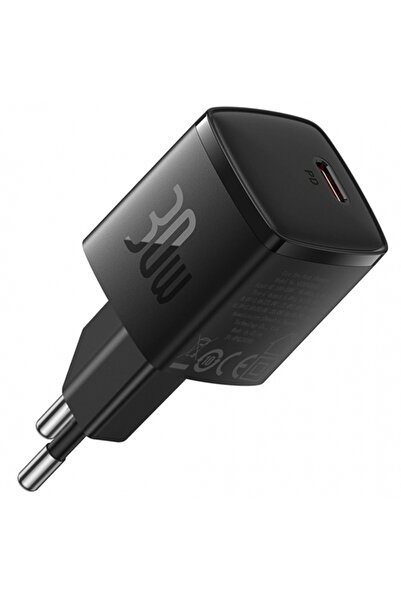 Baseus Cube Pro Τροφοδοτικό, 30W, 3A, 1 X USB-C, Μαύρο Ccxf000301