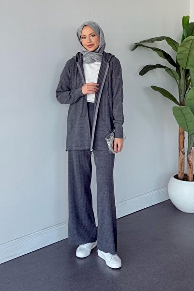 Şulemoda Giyim طقم إنجي بغطاء للرأس مدخن