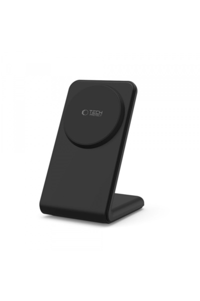 Tech-Protect Încărcător wireless MagSafe A38, 15W, 1.67A, Negru