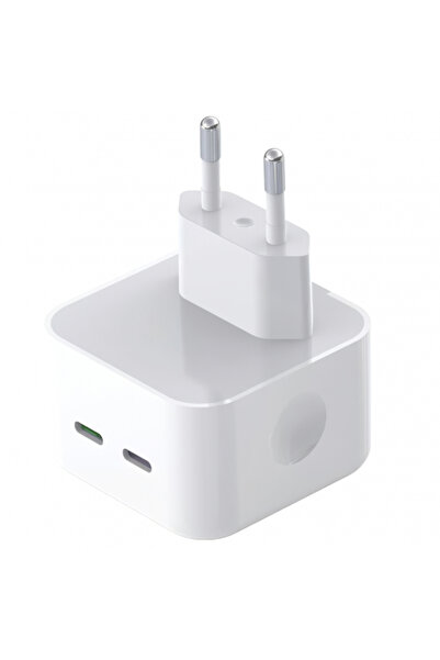 OEM XO Design L102 Τροφοδοτικό, 35W, 3A, 2 X USB-C, Λευκό