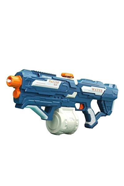 GOLD MARKET Electric water gun for children, 1500 mAh battery, 1000 ml tank, 59 cm, Carbon Blue