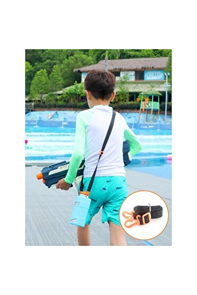 LEIBOO Pistol electric cu apă pentru copii, baterie 1200 mAh, rezervor 1000 ml, 59 cm, aruncă apă 8-10 m, Light B