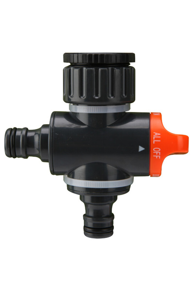 OEM Adaptor bidirecțional cu robinet PLUS 3/4-1 inch