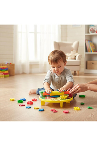 BuradaBuldun مجموعة عجينة الأبطال - نشاط تعليمي مع قوالب وأسطوانات