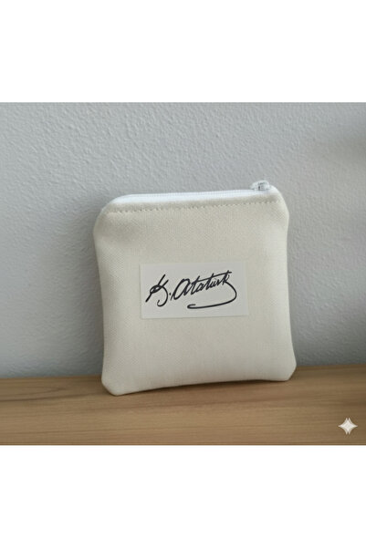 elma 3-Pack of Printed Coin Purses on Raw Linen