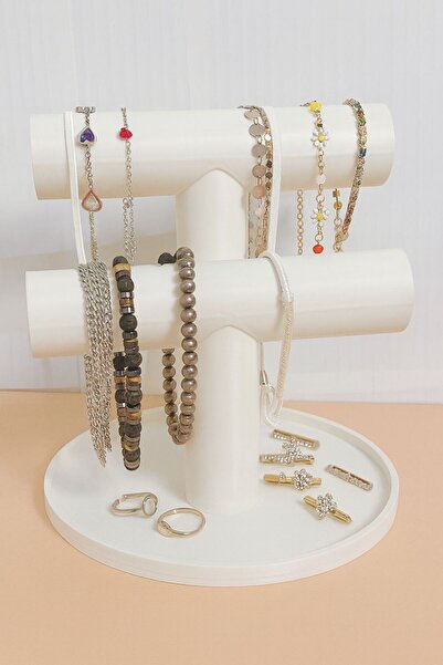 mihap studio 3D Baskı Takı Standı | Kolye, Bileklik ve Yüzük Organizeri | Dek...