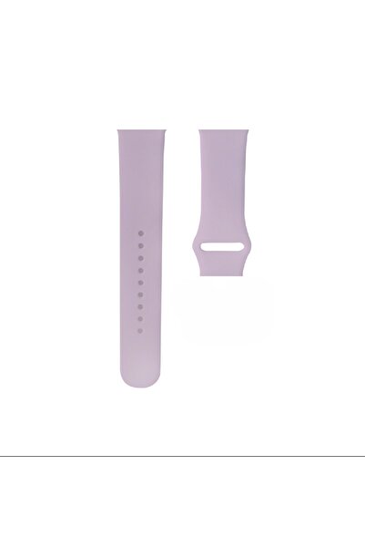 HYPERSOFT Apple Watch 3-4-5-6-7-8-9-10-Se Tüm Serilerle Uyumlu Düz Renk Silik...