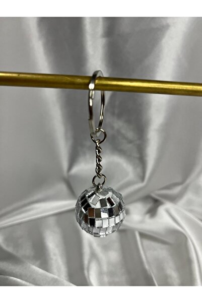 CEBECİOTO حلقة مفاتيح على شكل كرة ديسكو، إكسسوار سيارات عالي الجودة