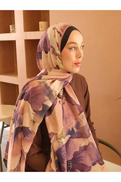 Modakaşmir Livora Pattern Cotton Shawl