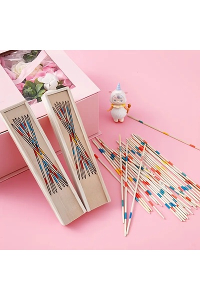 Wolawood Wooden Balance Strategy Game Fun Intelligence Developer Enjoyable Activity Set for Family and Friends