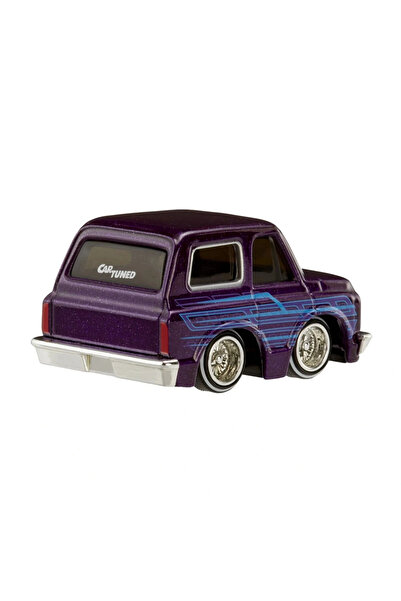 TOYFEST Cartuned S3 1969 Chevy K5 Blazer - Purple Lowrider Car