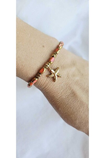 MITH SB TAKI سوار مصنوع خصيصًا من الفولاذ المقاوم للصدأ مع خرز زجاجي تشيك وحج...