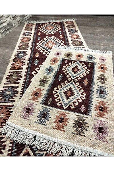 OEM Set 1+1 covoare tradiționale , față-verso, dimensiune 100 x 200 cm + 60 x...