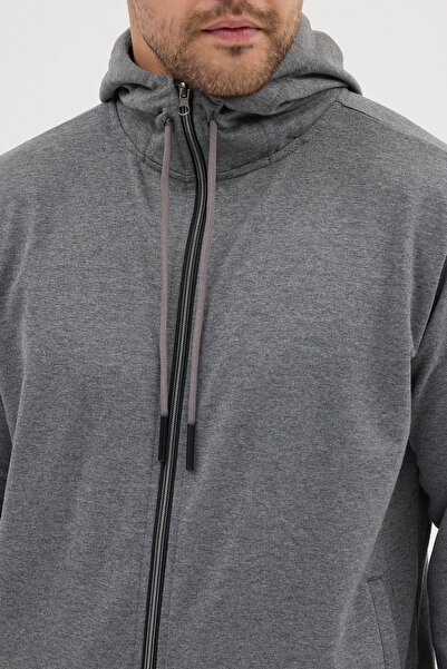 DOAYS Compact Cotton Comfort Fit Men's Hooded Plain Tracksuit Set Dawrazz-3021