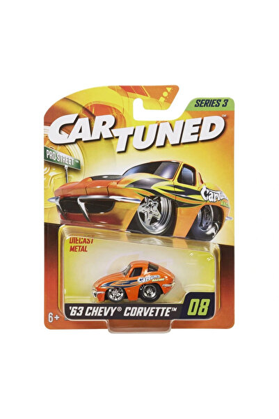 TOYFEST Cartuned S3 1963 Chevy Corvette Stingray - Orange Pro Street Car