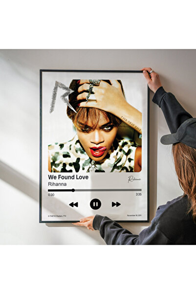 Thetic New Beat Order - We Found Love Single Collection PREMIUM Poster Spotify - Poster muzical!