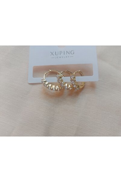Xuping Güncel Takı XUPİNG BEŞTAŞ MODEL 3' LÜ KÜPE SETİ