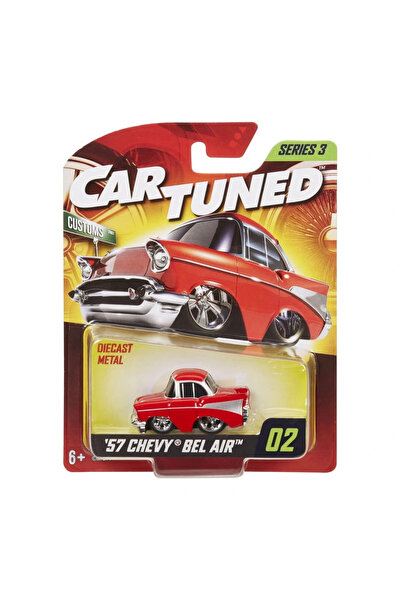 TOYFEST Cartuned S3 1957 Chevy Bel Air - Red Custom Car