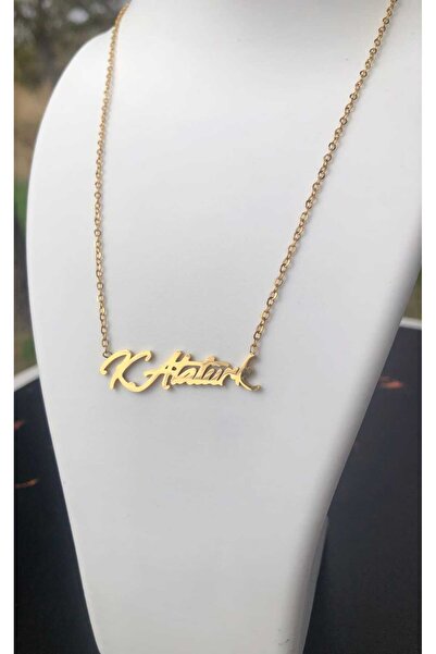 tesoro ÇELİK MUSTAFA KEMAL ATATÜRK İMZALI KOLYE