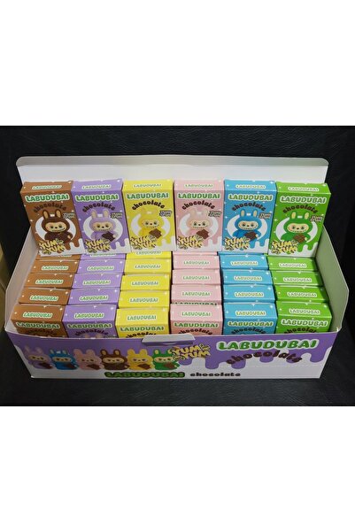 RAHMİS STORE Labudubai Chocalate 30 Gr. X 6 Adet Labubu Dubai Çikolata