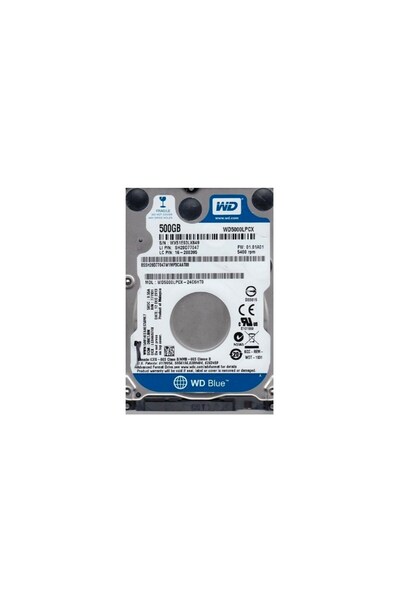 KYNC WDBlue SATA 3.0 7200 RPM 3.5" 500 GB Harddisk REFRUBISHED