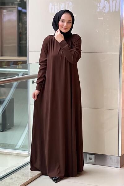 Ceremony Basic Long Sleeve Bamboo Dress