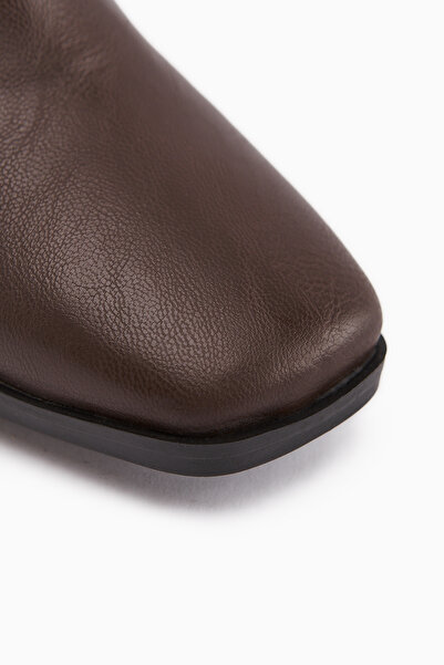 Limoya Μπότες Deyana Brown με αξεσουάρ με φερμουάρ