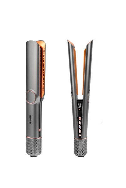 Rovo Ισιωτικό μαλλιών θερμού αέρα 2 σε 1 Rovotec HS906, 1300W, Στέγνωμα, Ισιωτικό μαλλιών