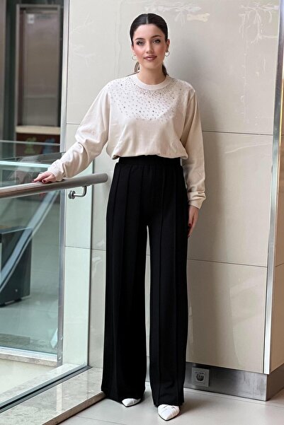 sentez giyim Sentez Liora Wide Leg Knitted Pants