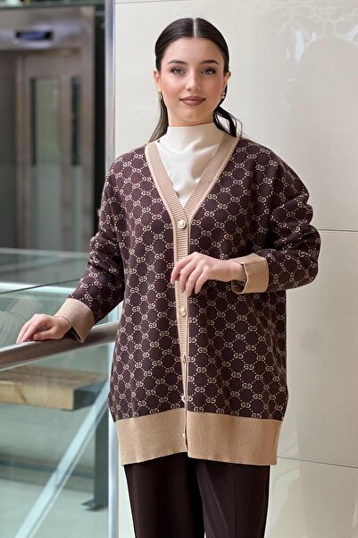 Ghisa Patterned Knitwear Cardigan
